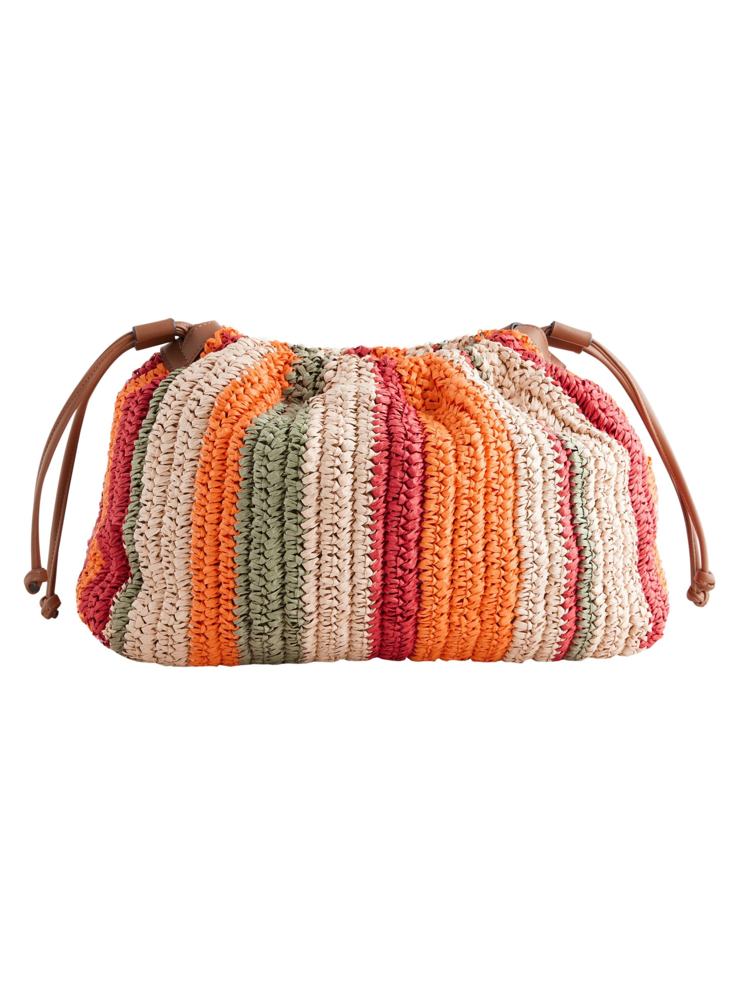 Pochette Next en orange : devant