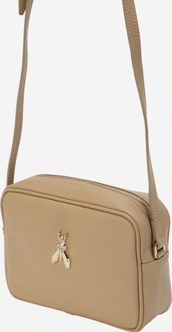 PATRIZIA PEPE - Bolso de hombro en beige: frente