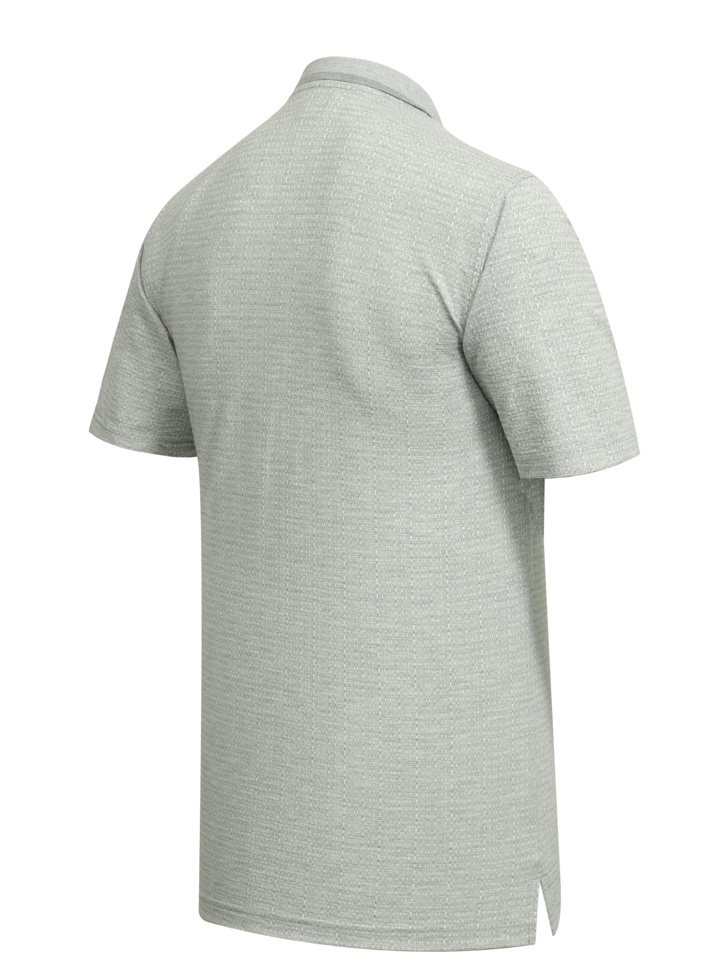 Cizgi Triko Shirt‌‌ in Grau