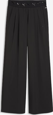 Pantalon fonctionnel PUMA en noir : devant