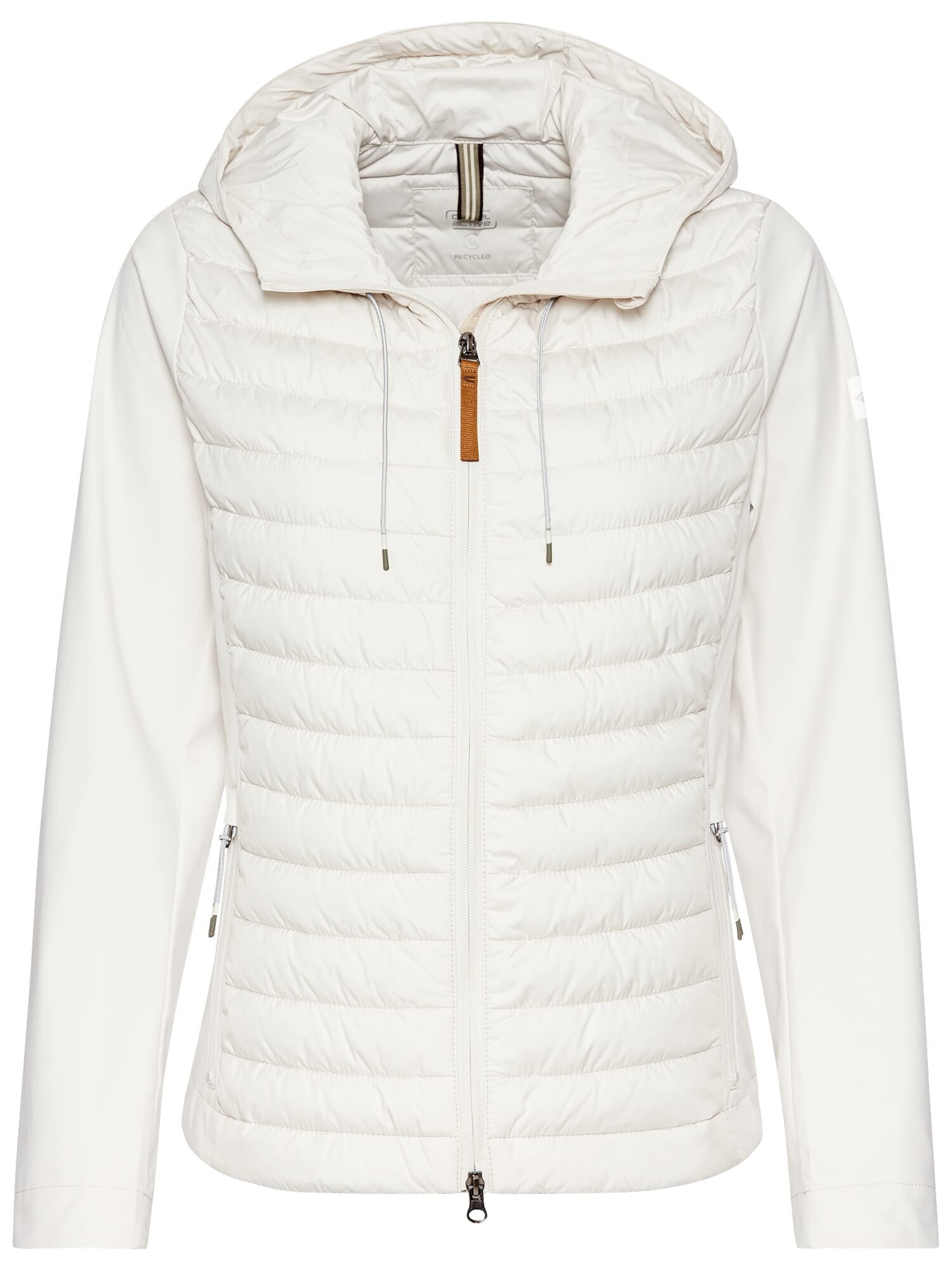 CAMEL ACTIVE Übergangsjacke in Weiß: Vorderseite