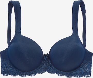LASCANA Bra in Blue: front