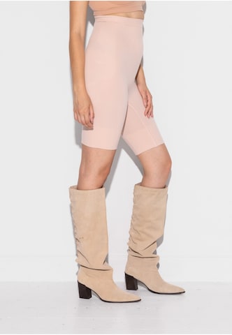 Coupe slim Pantalon de sport 'Alfie' Lykkeland Atelier en beige