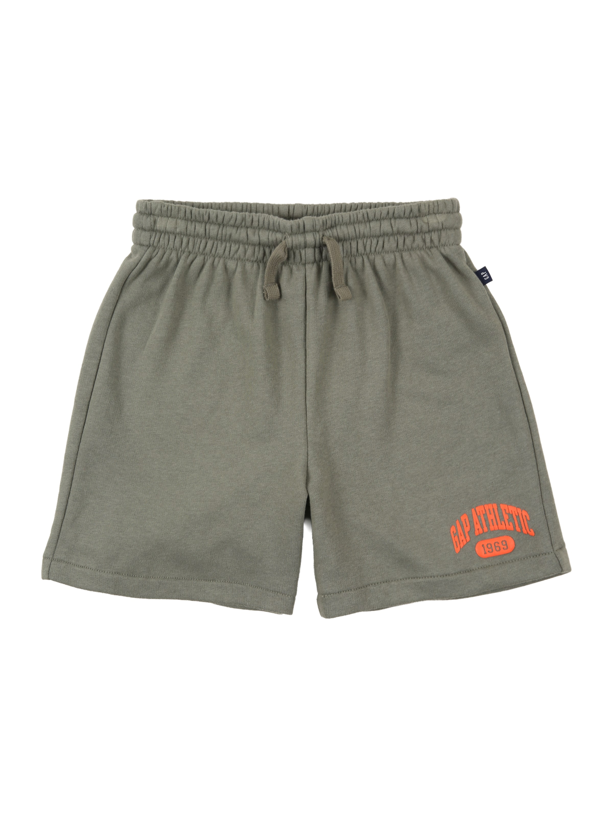 Regular Pantaloni de la GAP pe verde: față