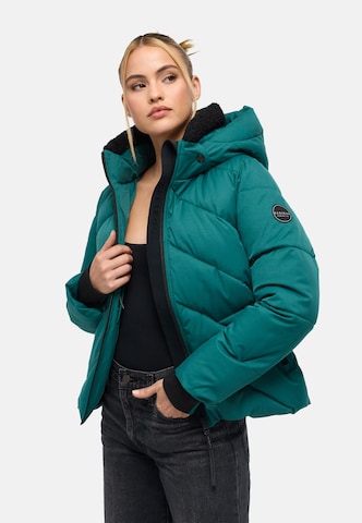 Veste d’hiver 'Shinamii XVI' MARIKOO en vert : devant