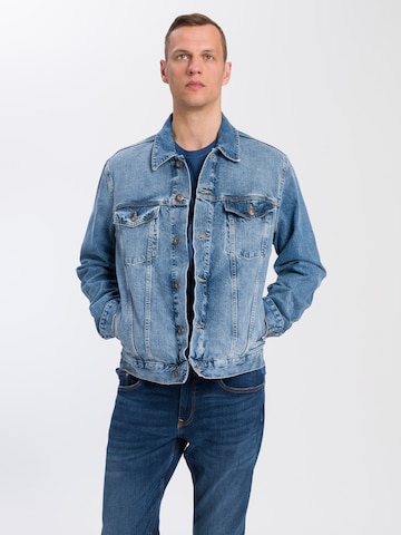 Cross Jeans Between-Season Jacket ' A 315 ' in Blue: front