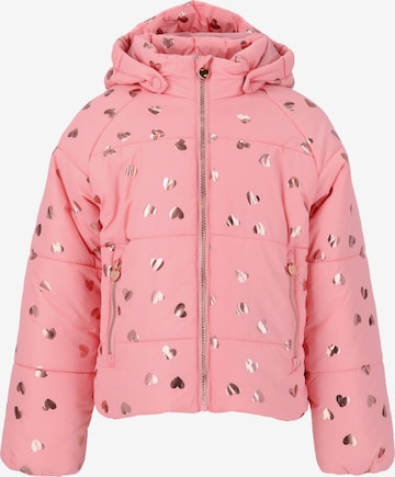 ZigZag Winter jacket 'Candys' in Pink: front