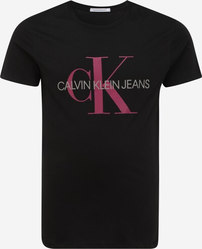 Calvin Klein Jeans Plus T-Shirt en rose / noir, Vue avec produit