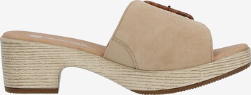 REMONTE Pantolette in Beige