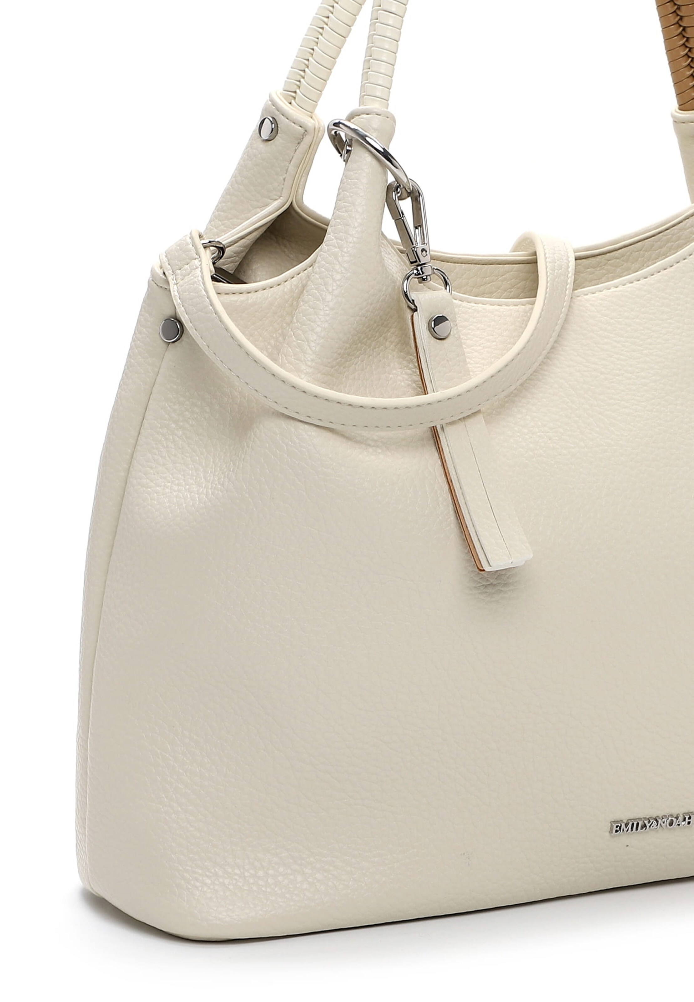Borsa a mano 'Jeanine' di Emily & Noah in beige