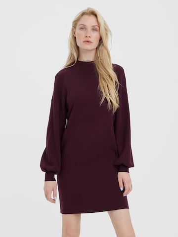 Abito in maglia 'VMNANCY' di VERO MODA in rosso: frontale