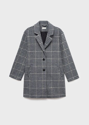 MANGO TEEN Between-Seasons Coat in Black