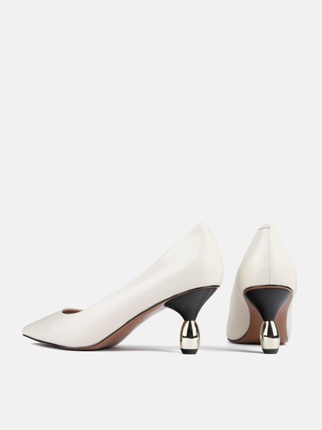 Escarpins 'ITALIAN JOB' L37 HANDMADE SHOES en blanc