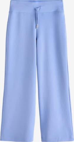 mėlyna Next Plačios klešnės Kelnės: priekis