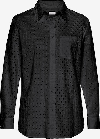 Camicia da donna di LASCANA in nero: frontale