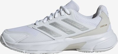 ADIDAS PERFORMANCE Sports shoe 'CourtJam Control 3' in Light grey / Silver / White, Item view