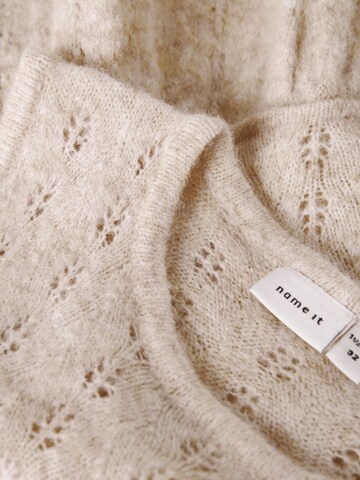 NAME IT - Jersey en beige