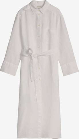 Robe-chemise Marc O'Polo en blanc : devant