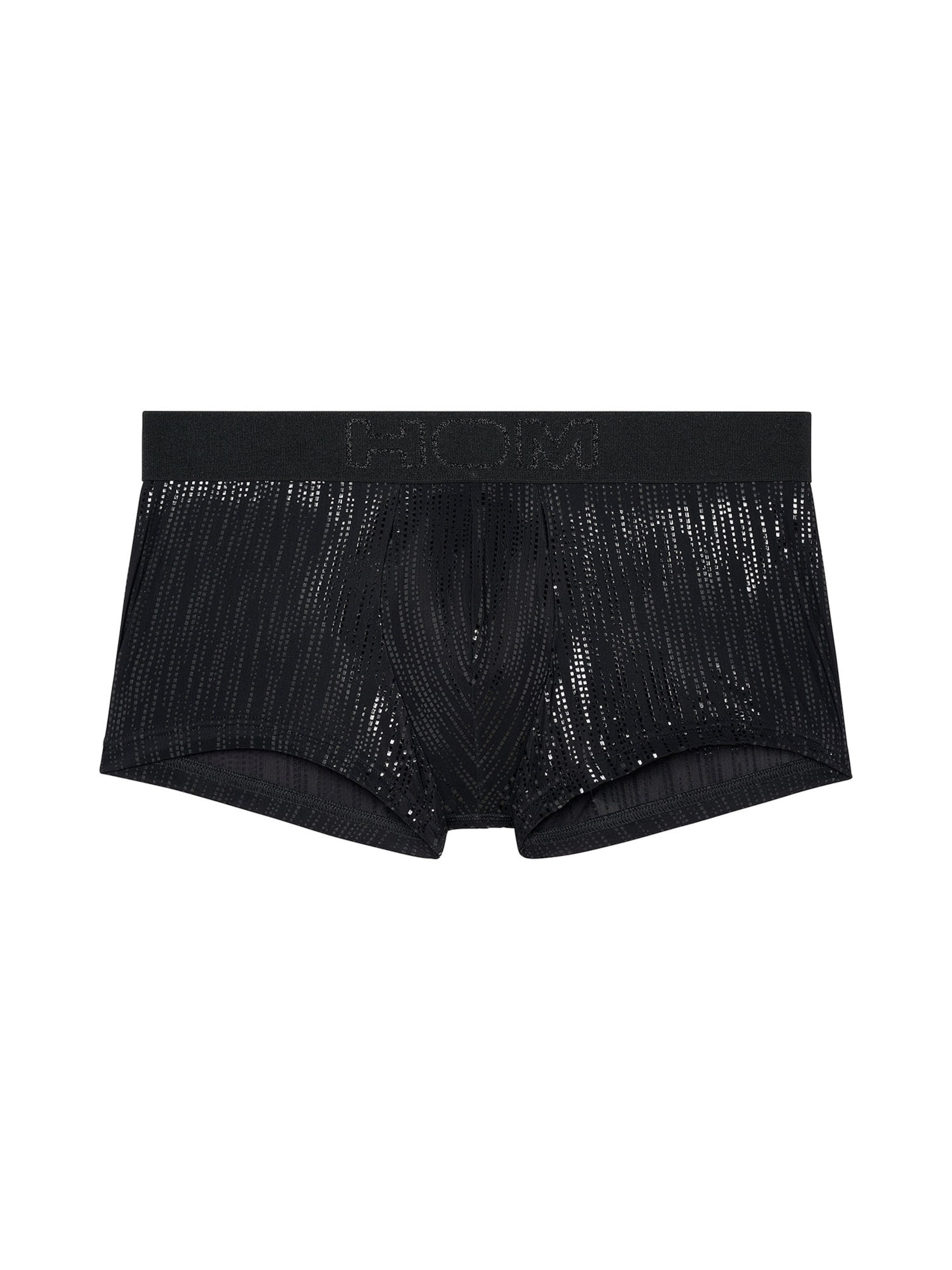 Boxers ' Strip ' HOM en noir : devant