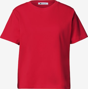STREET ONE Shirt in Rot: Vorderseite