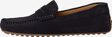 Hackett London Moccasin 'Saddle' in Blue: front