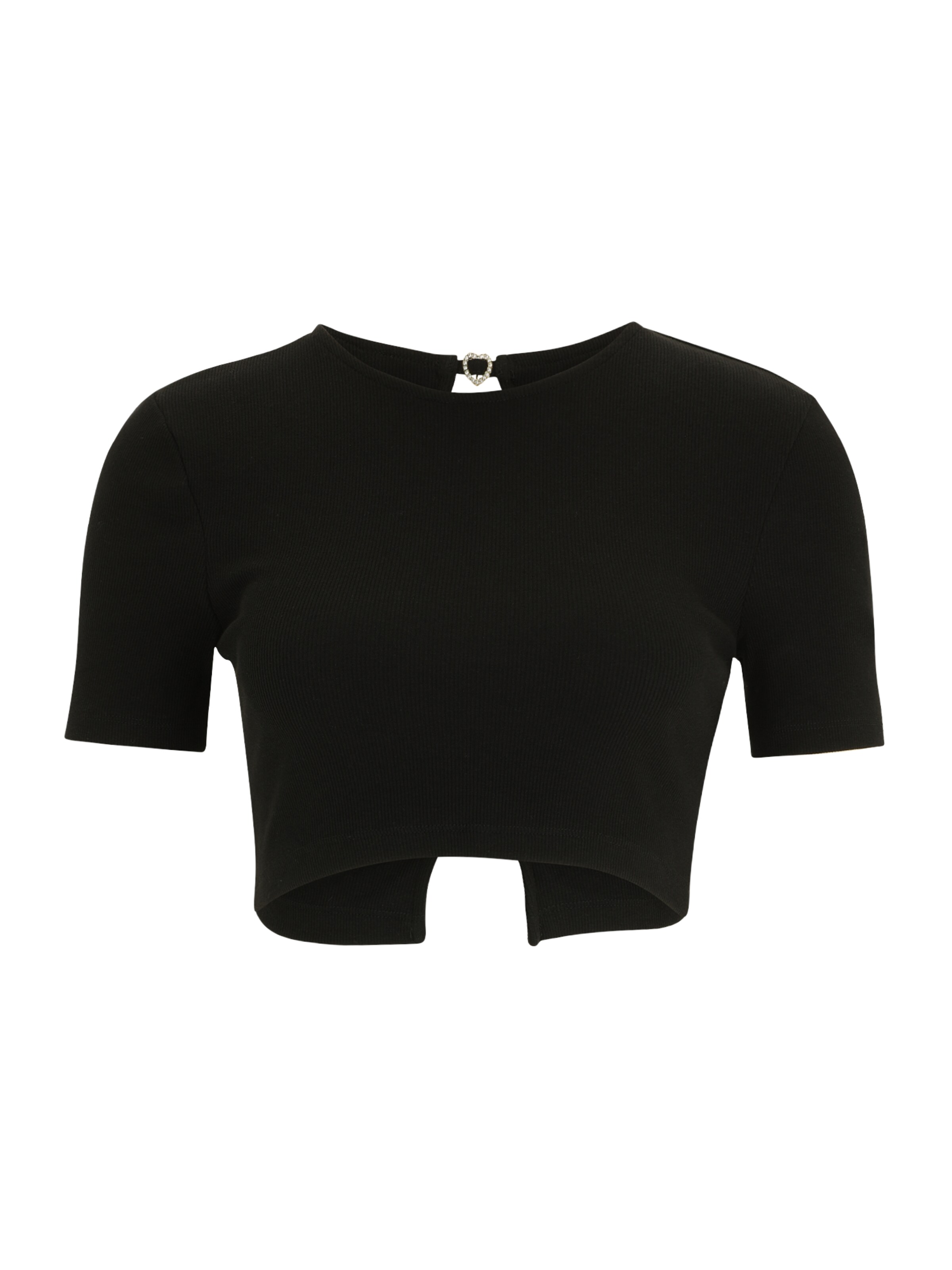 Only Petite - Camiseta 'RENE' en negro: frente