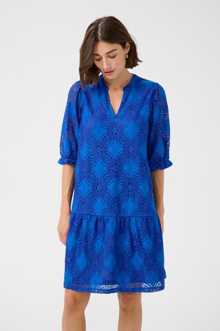 Robe CULTURE en bleu : devant