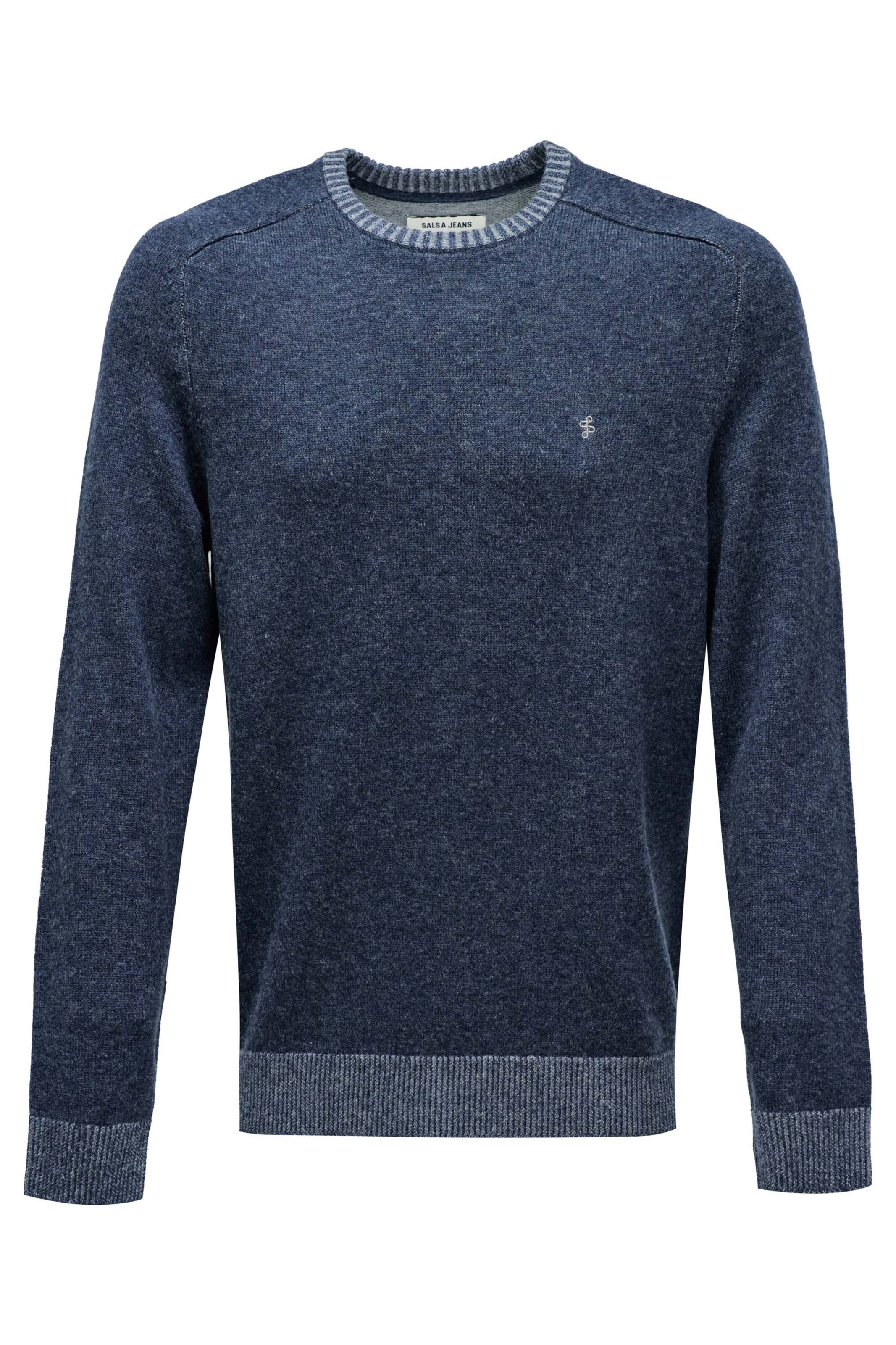 Salsa Jeans Pullover in Blau: Vorderseite
