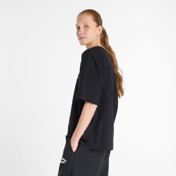 new balance Shirt in Zwart