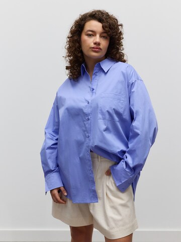 Camicia da donna di CITA MAASS in blu: frontale