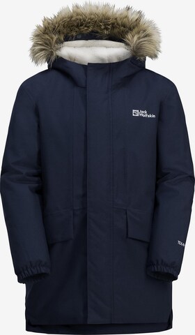 JACK WOLFSKIN Outdoorjacke 'Cosy Bear' in Blau: predná strana