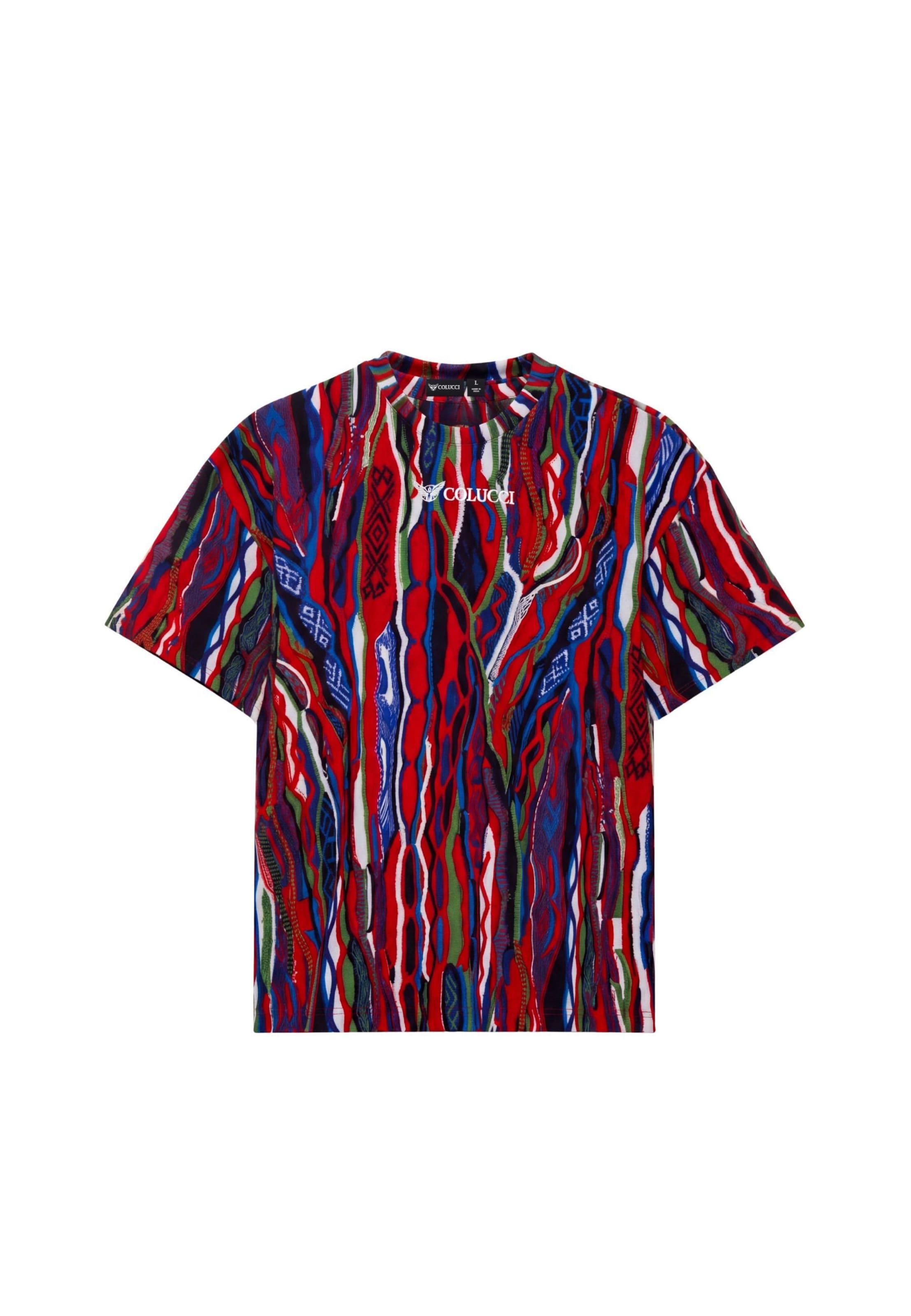Colucci T-Shirt in Mischfarben: Vorderseite