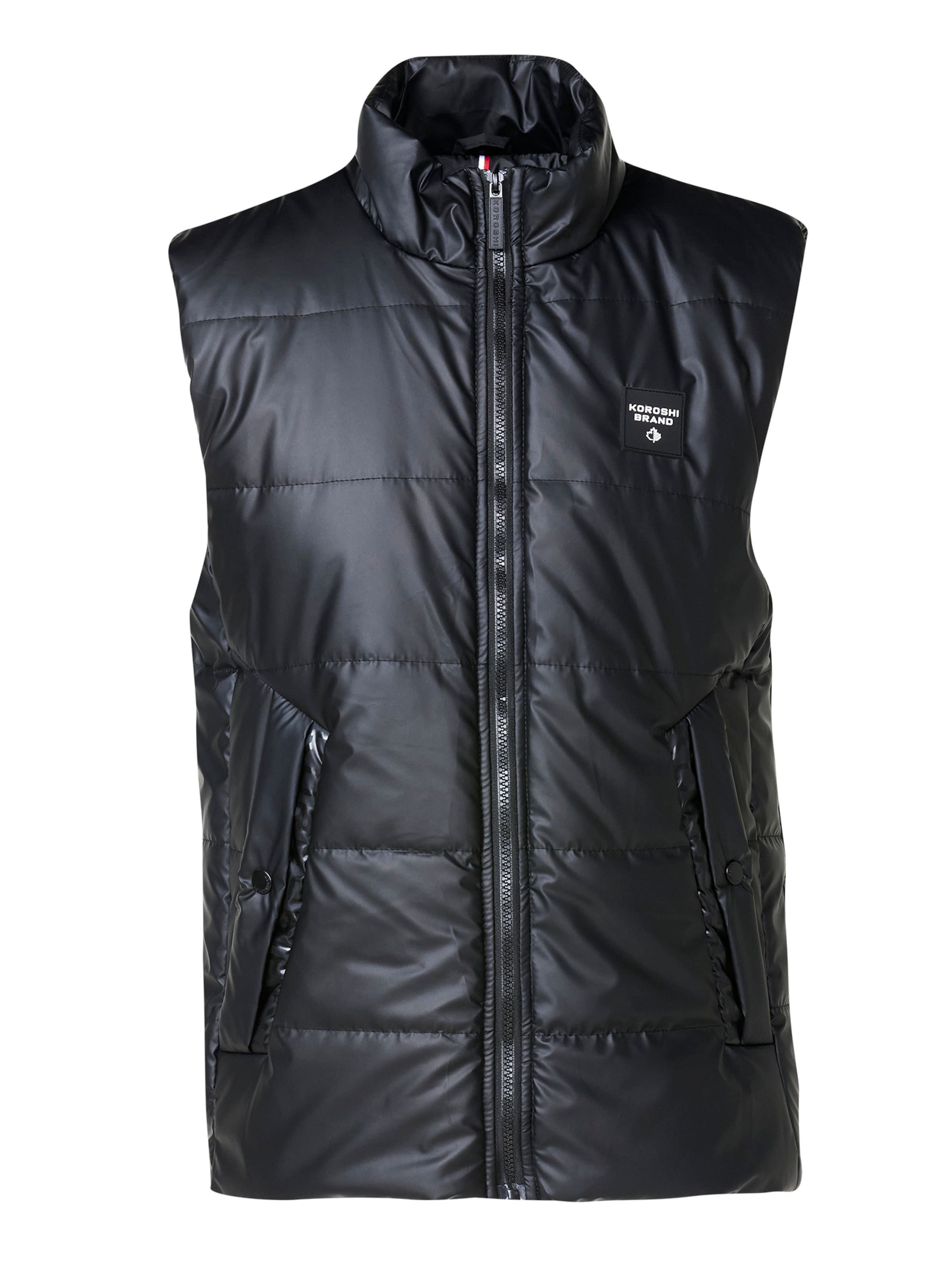 KOROSHI Vest i sort: forside