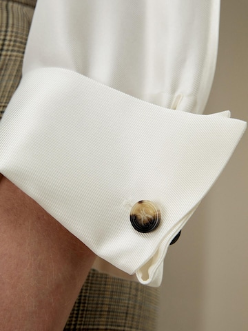 Camicia da donna di Lilysilk in bianco