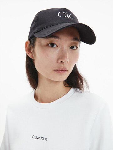 Calvin Klein Cap in Black: front