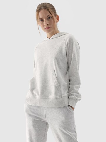 4F - Camiseta deportiva en gris: frente