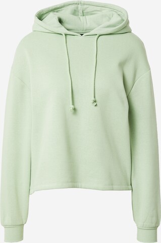 PIECES Sweatshirt 'CHILLI' in Groen: voorkant