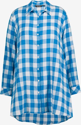 Ulla Popken Blouse in Blauw: voorkant