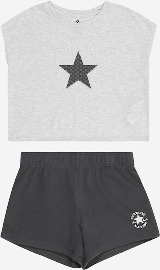 CONVERSE Komplet u siva melange / crna, Pregled proizvoda