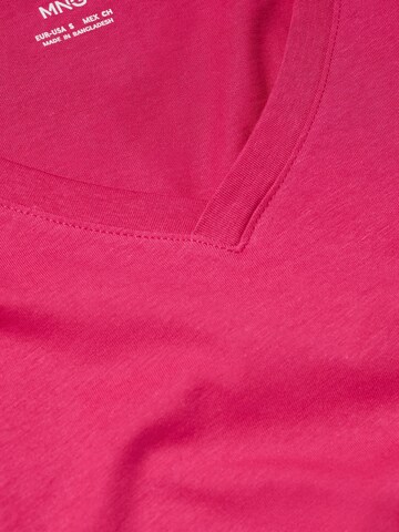MANGO Shirt 'CHALAPI' in Pink