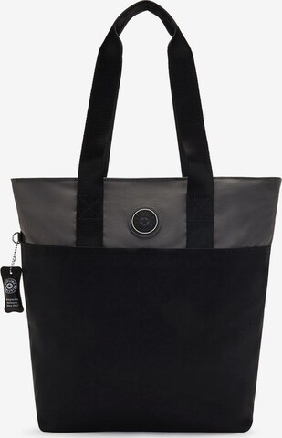 KIPLING Nákupní taška 'Hanifa Met' – černá: přední strana