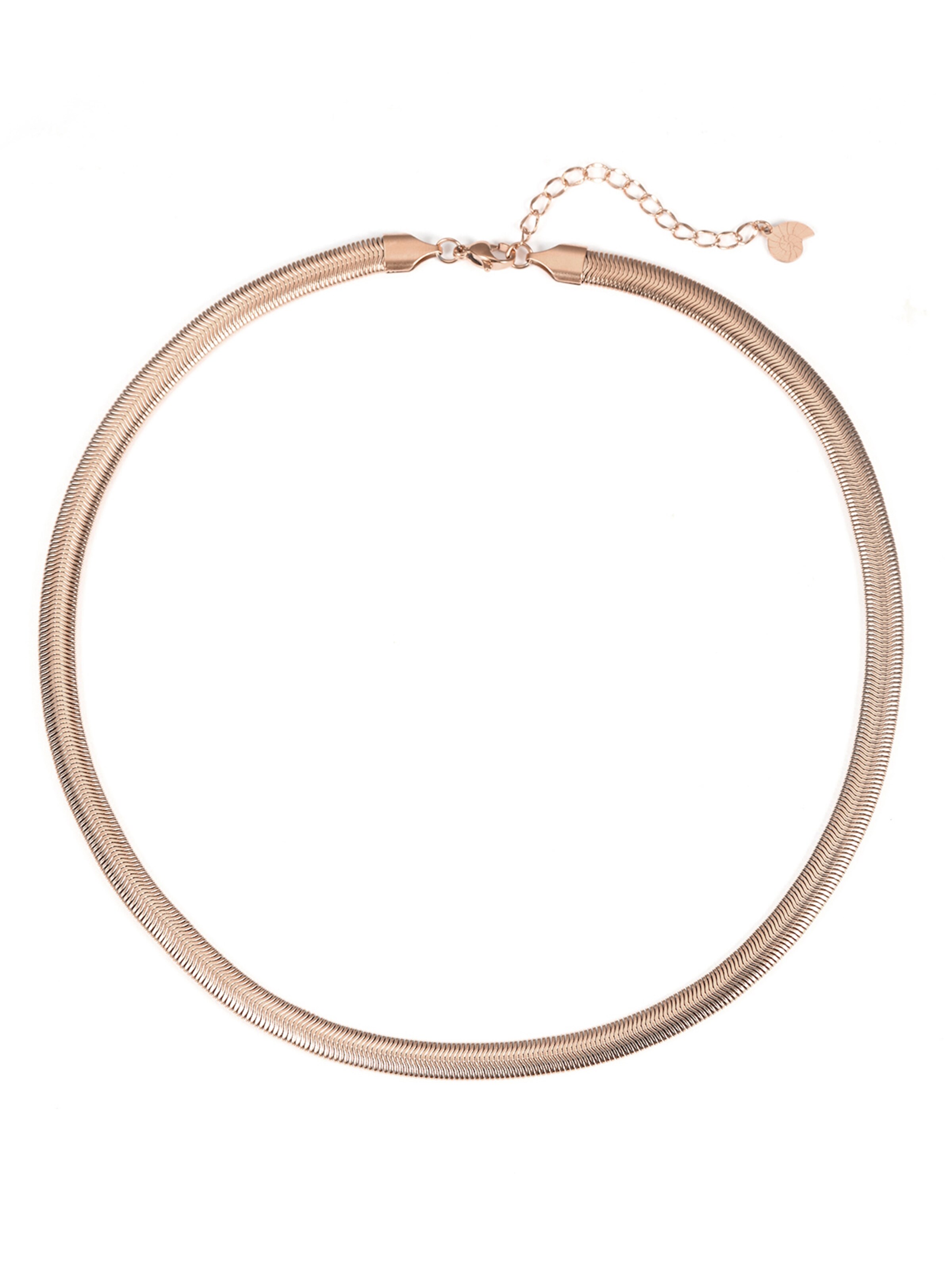 Chaîne 'Serpentine' Hey Happiness en or