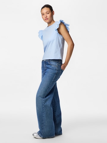 PIECES Тениска 'PCPandria' в синьо