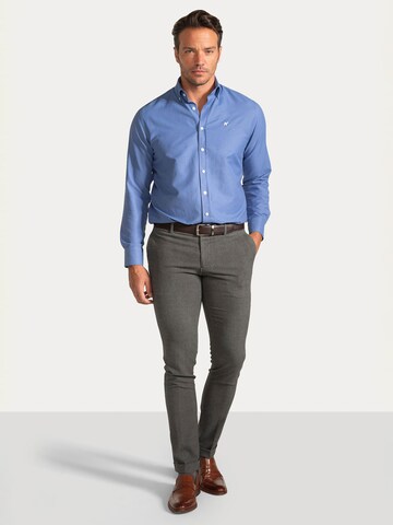 Coupe regular Chemise 'Oxford' Williot en bleu