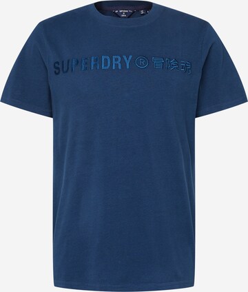 Superdry Skjorte i blå: forside