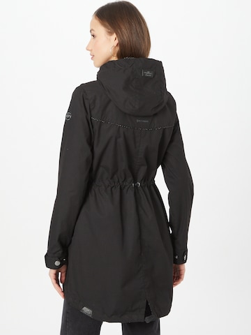 Parka mi-saison 'Canny' Ragwear en noir