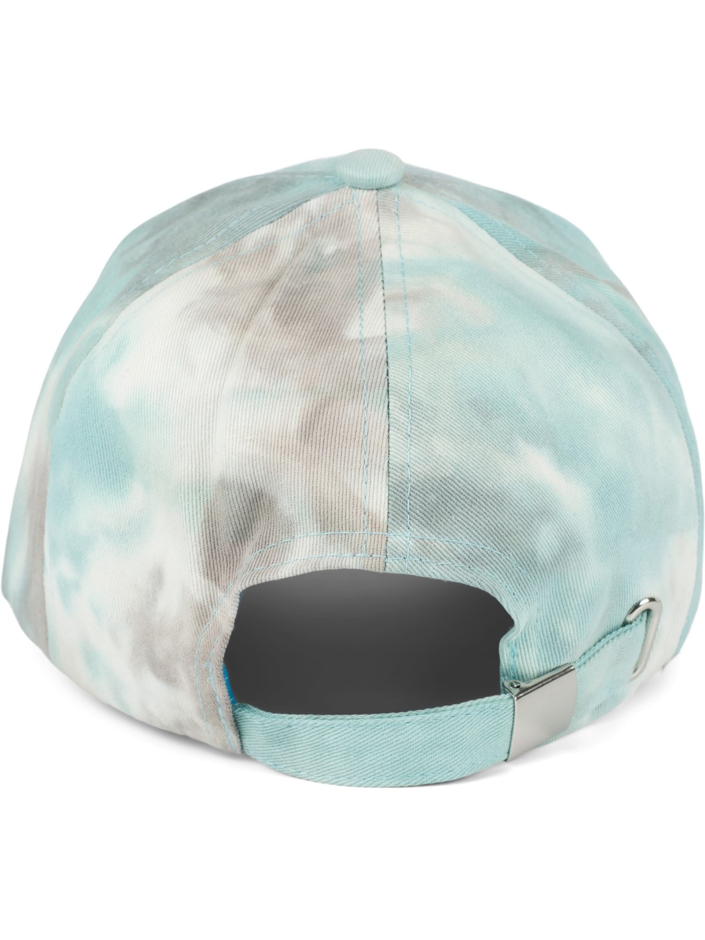 styleBREAKER Cap 'Baseballcap mit Batik Muster' in Green