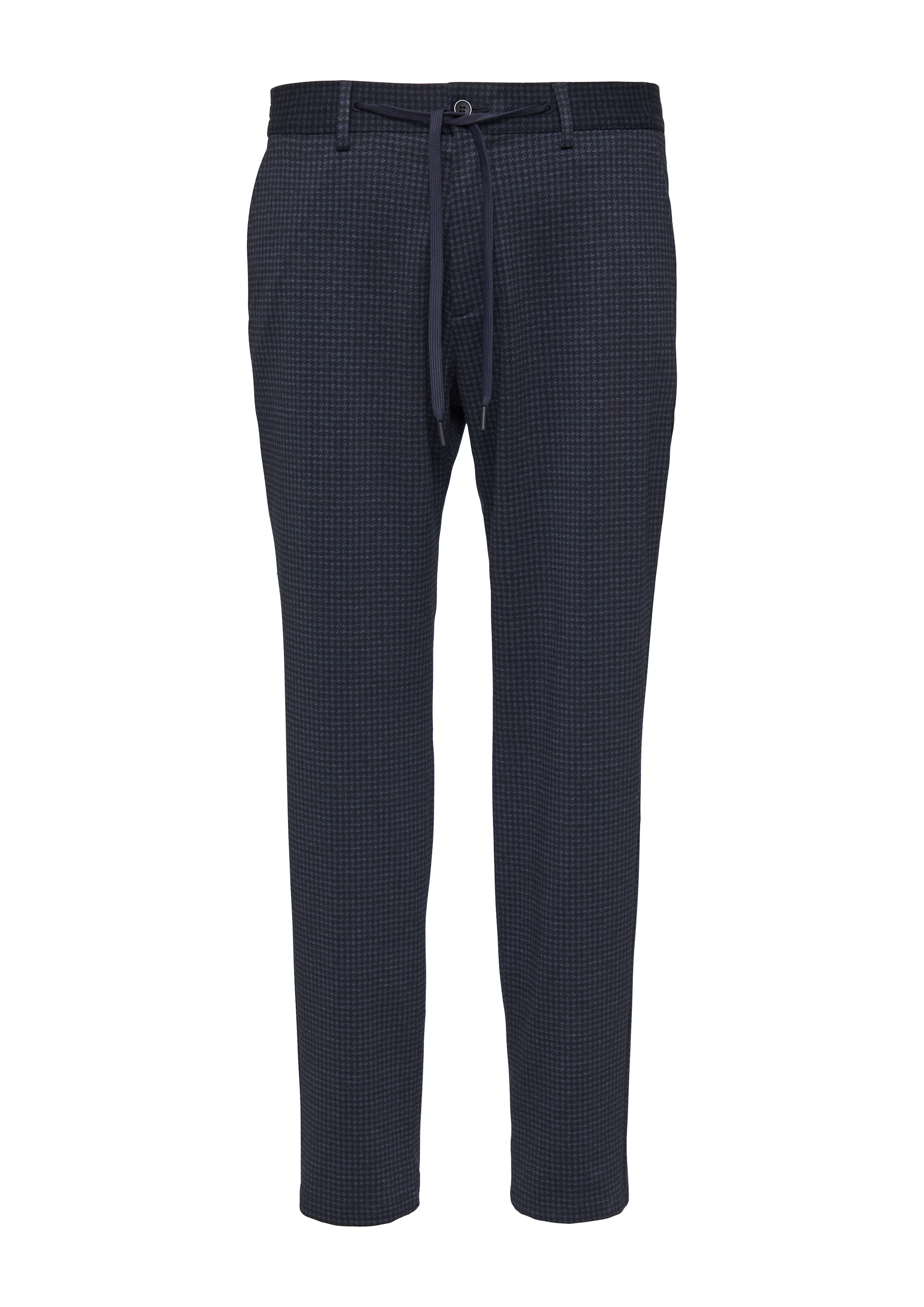 s.Oliver BLACK LABEL Slimfit Bügelfaltenhose in Blau: Vorderseite