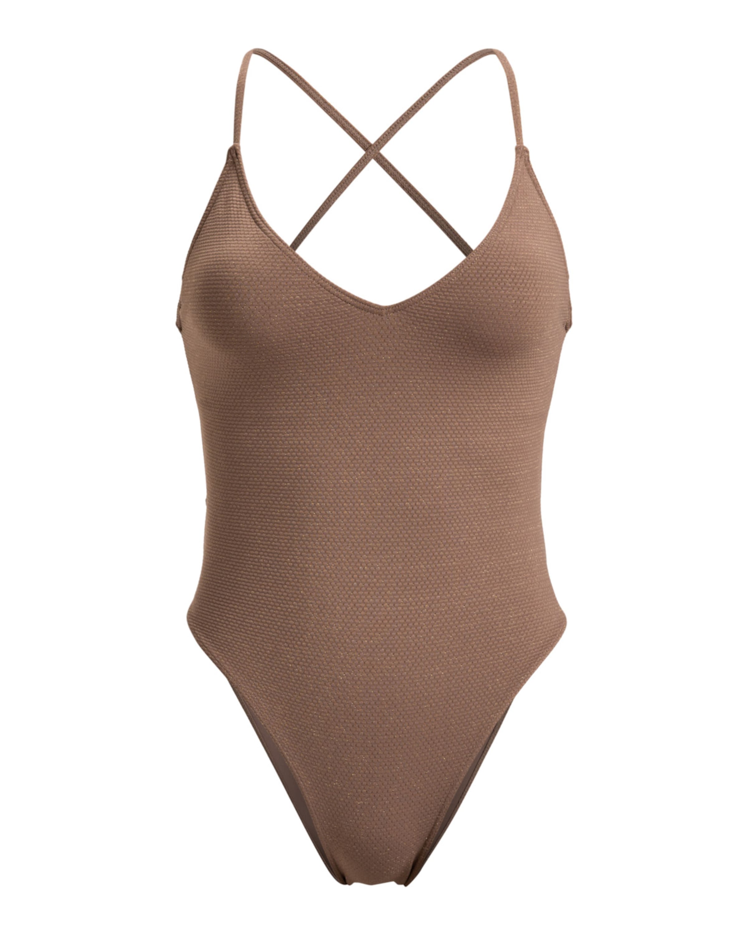 Triangle Maillot de bain 'Lasca' ROXY en gris : devant