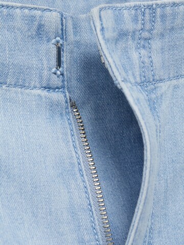 MANGO Loose fit Trousers 'VIONET' in Blue